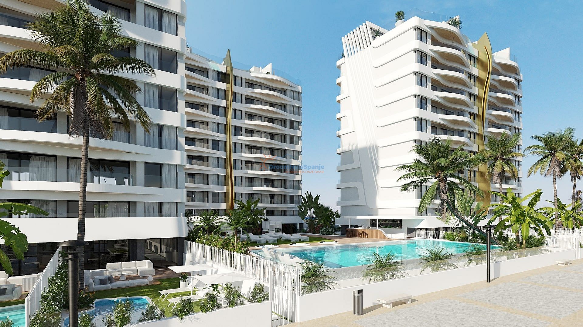 Apartamento en La Manga del Mar Menor​ - Obra nueva - DroomHuisSpanje