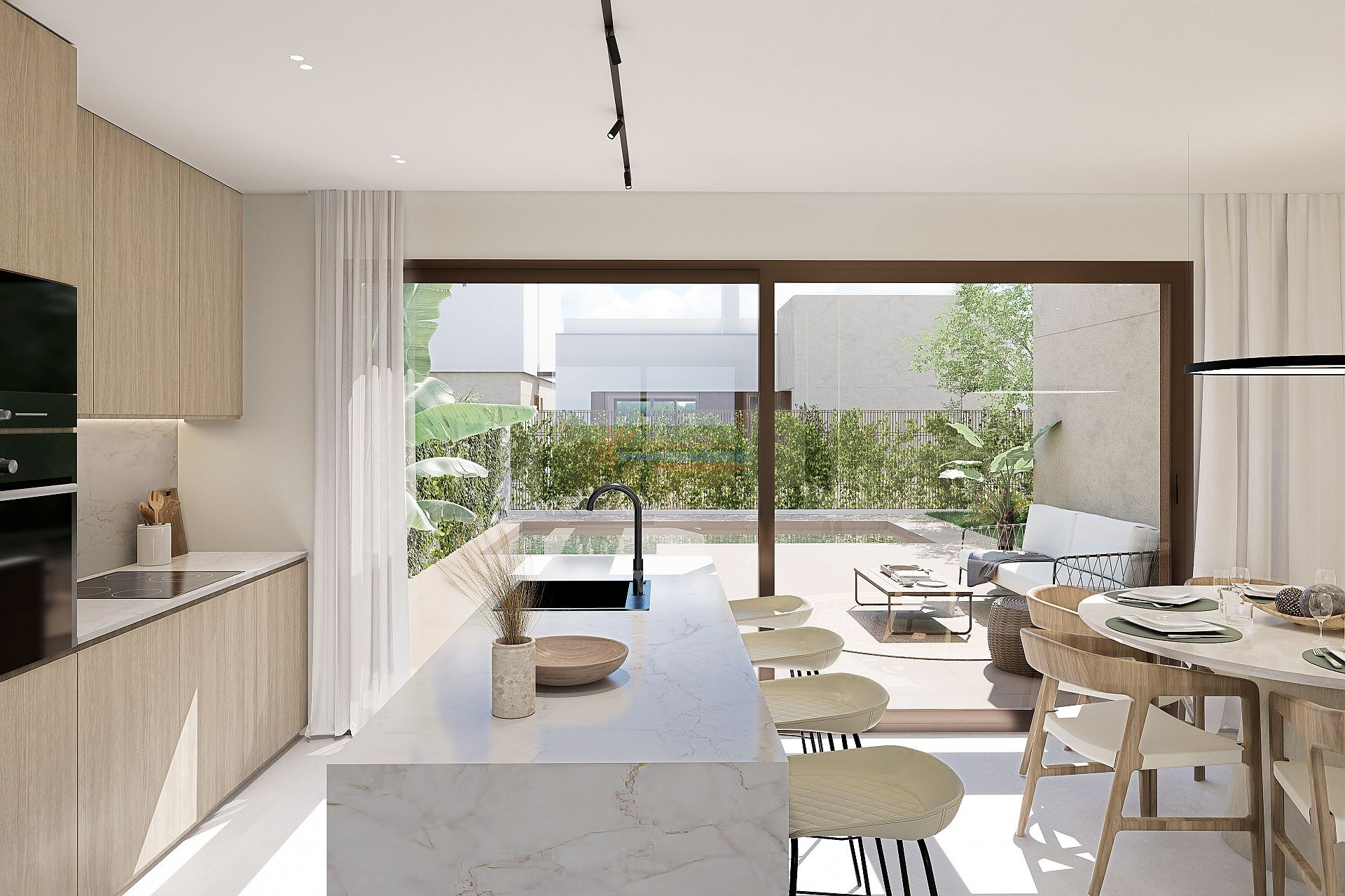 Chalet independiente en Los Alcázares - Obra nueva - DroomHuisSpanje