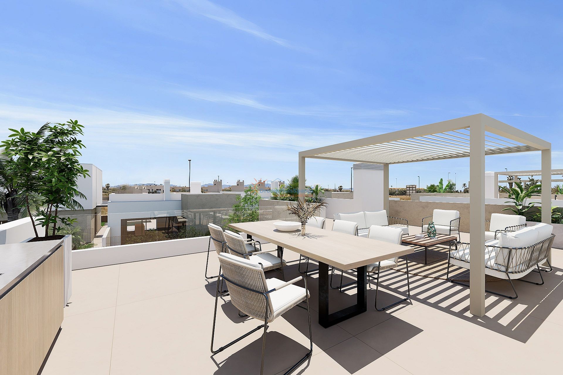 Chalet independiente en Los Alcázares - Obra nueva - DroomHuisSpanje