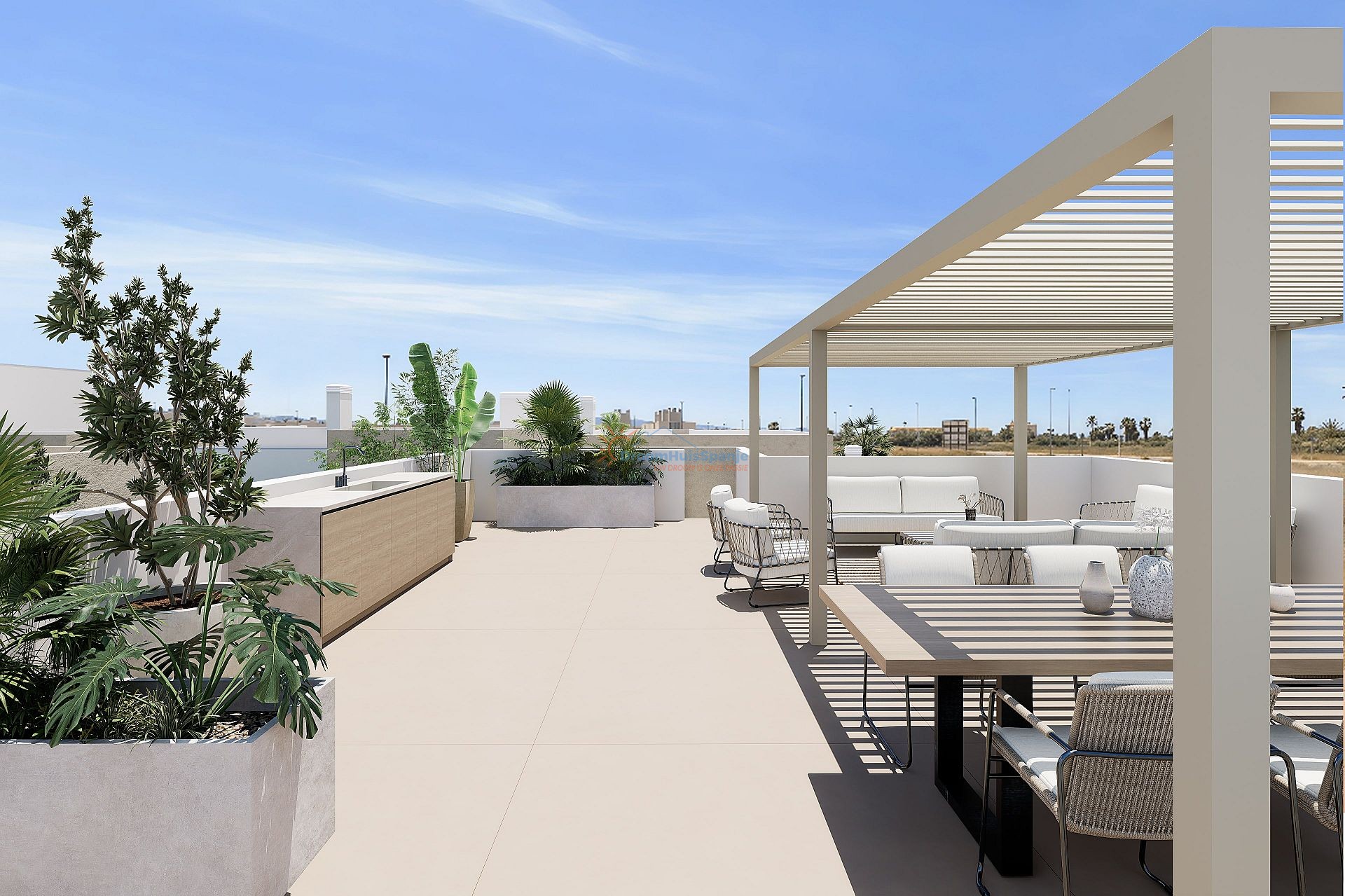 Moderne villa met privé zwembad in Serena Golf, Costa Calida - DroomHuisSpanje