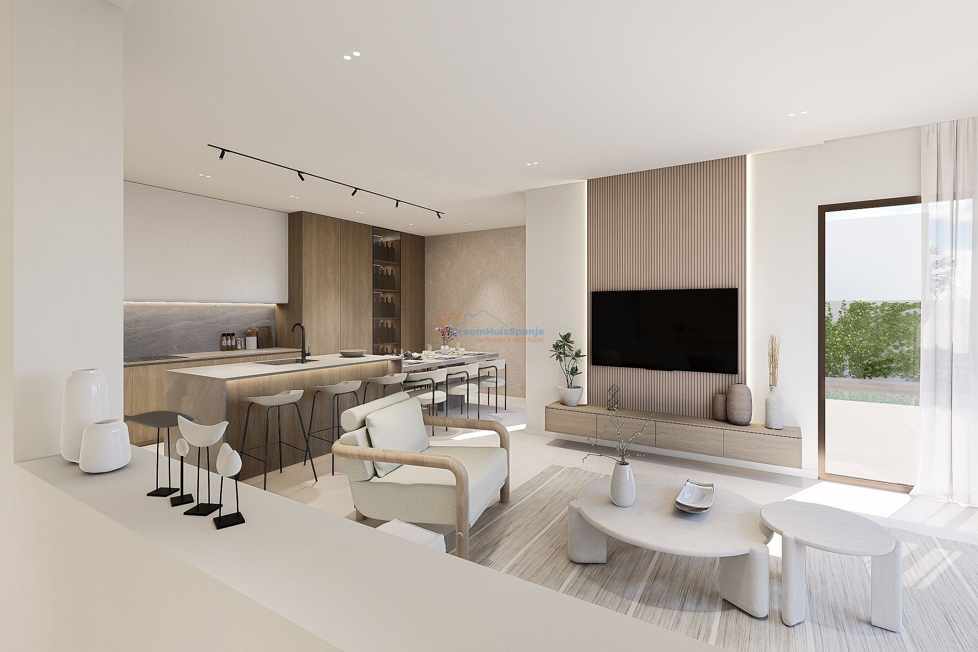 Moderne villa met privé zwembad in Serena Golf, Costa Calida - DroomHuisSpanje