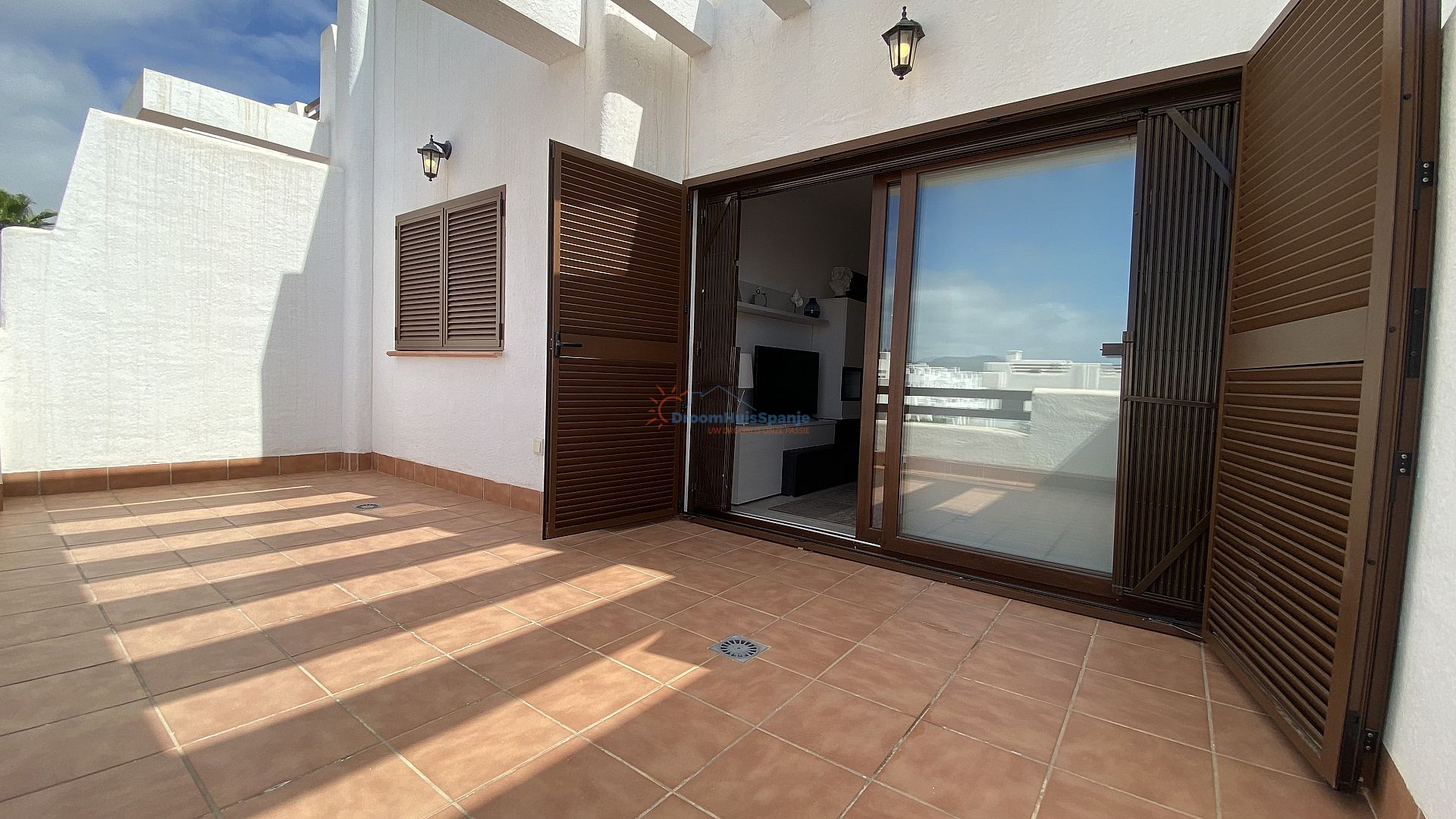 Prachtig penthouse op 500 meter van het strand van Pulpí - DroomHuisSpanje