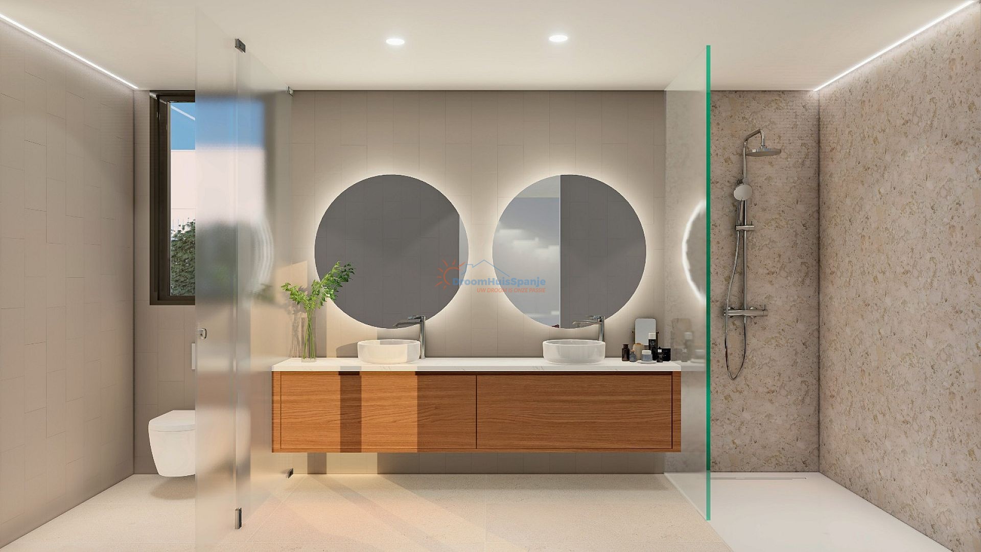 Front line golf 4 slaapkamer villa te koop, Hacienda del Alamo - DroomHuisSpanje