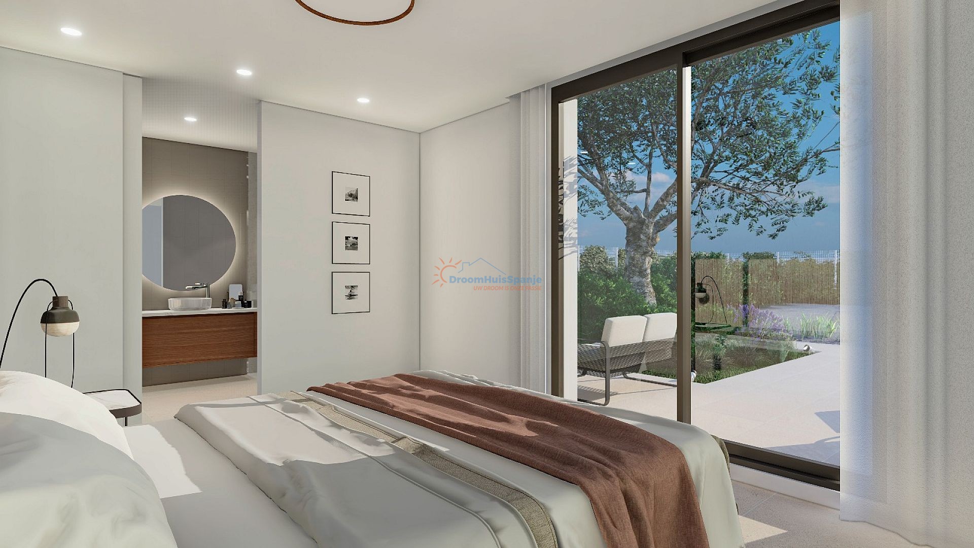 Front line golf 4 slaapkamer villa te koop, Hacienda del Alamo - DroomHuisSpanje