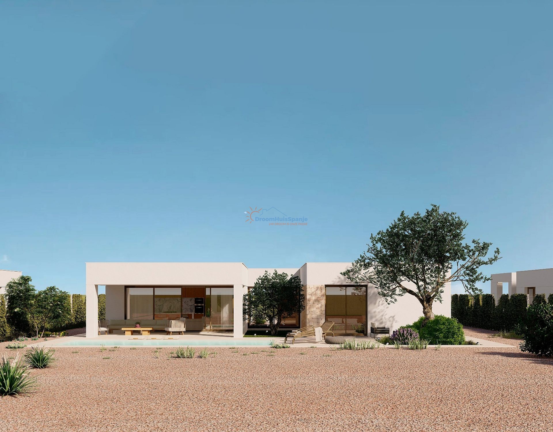 Front line golf 4 slaapkamer villa te koop, Hacienda del Alamo - DroomHuisSpanje