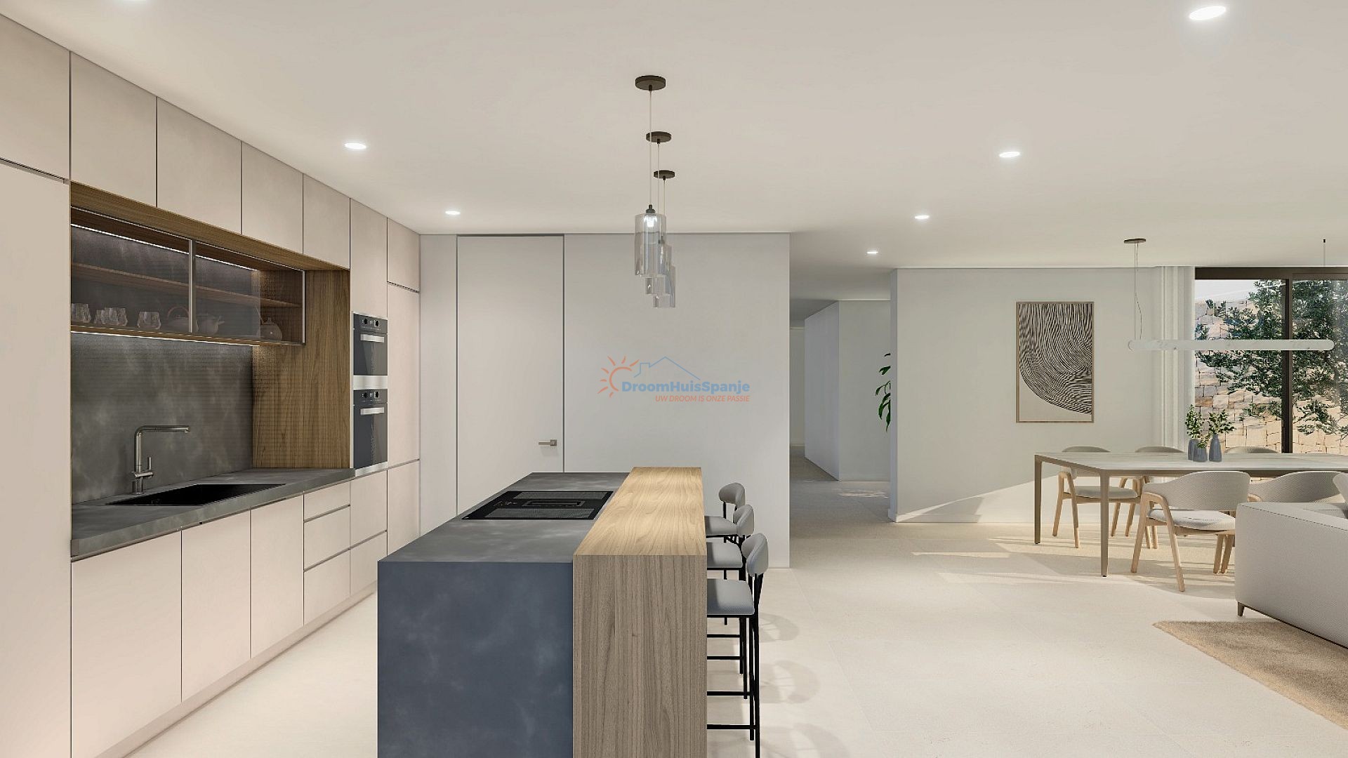 Front line golf 4 slaapkamer villa te koop, Hacienda del Alamo - DroomHuisSpanje