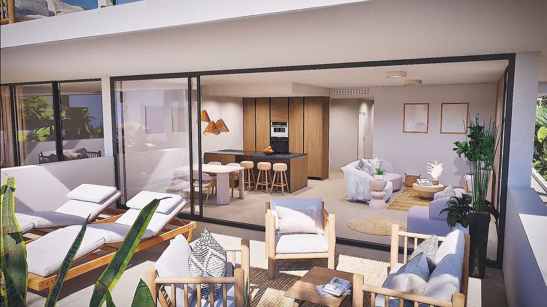 Begane grond appartement deluxe in Mar de Cristal - DroomHuisSpanje