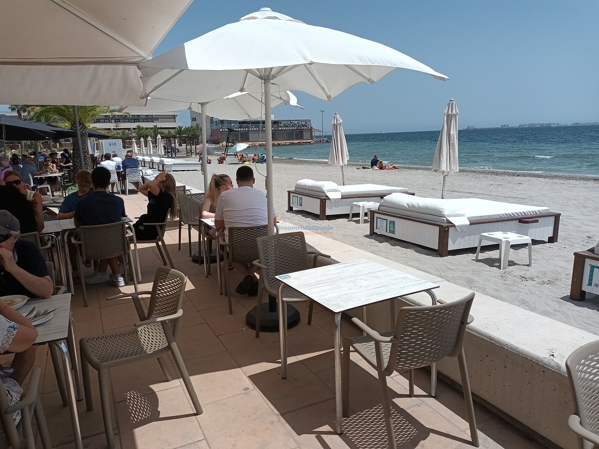 Penthouse met dakterras eerste lijn strand in Lo Pagan, Costa Calida - DroomHuisSpanje