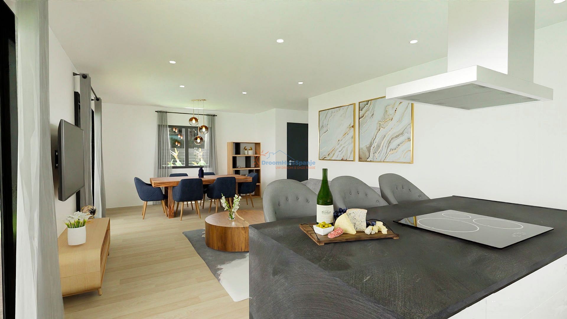 Detached Villa in Hondón de las Nieves - New build - DroomHuisSpanje