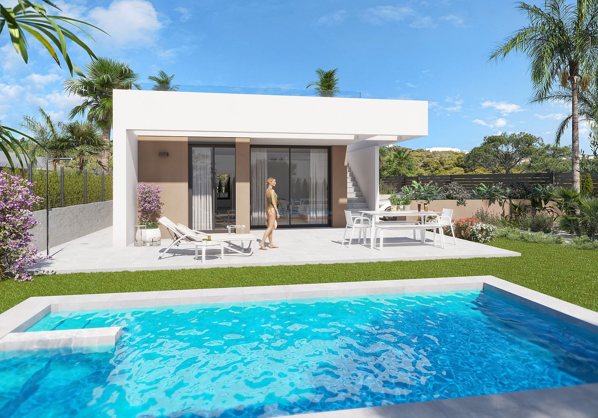 Detached Villa in Vera Playa - New build - DroomHuisSpanje