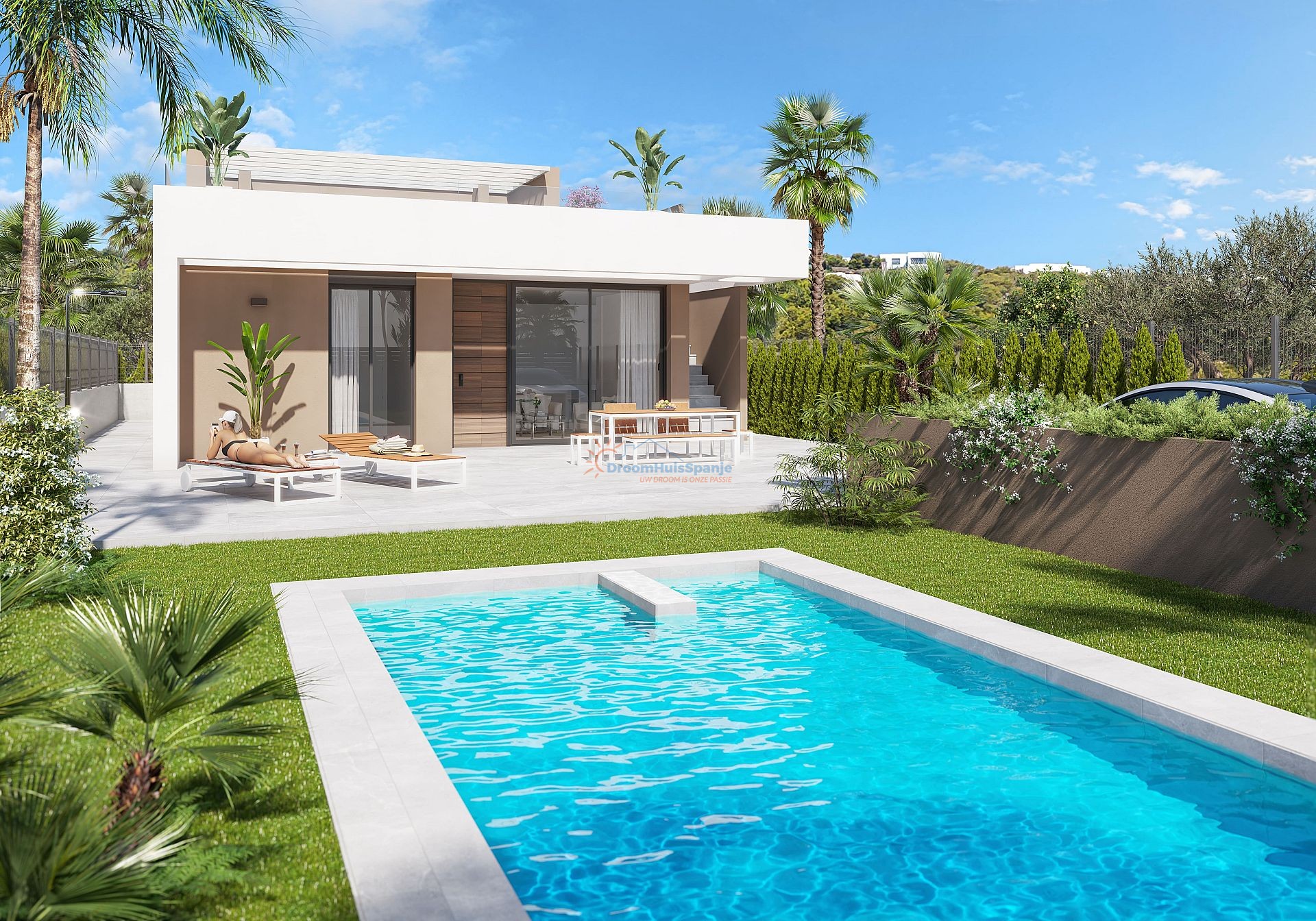 Detached Villa in Vera Playa - New build - DroomHuisSpanje