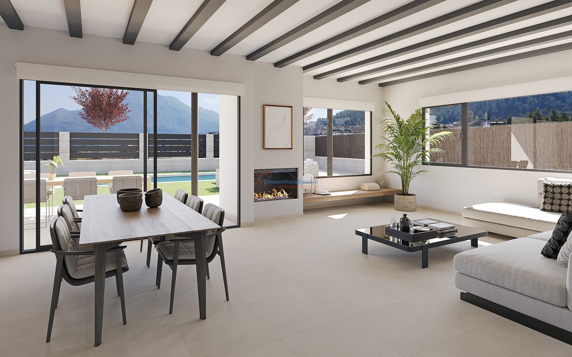 Detached Villa in Penáguila - New build - DroomHuisSpanje