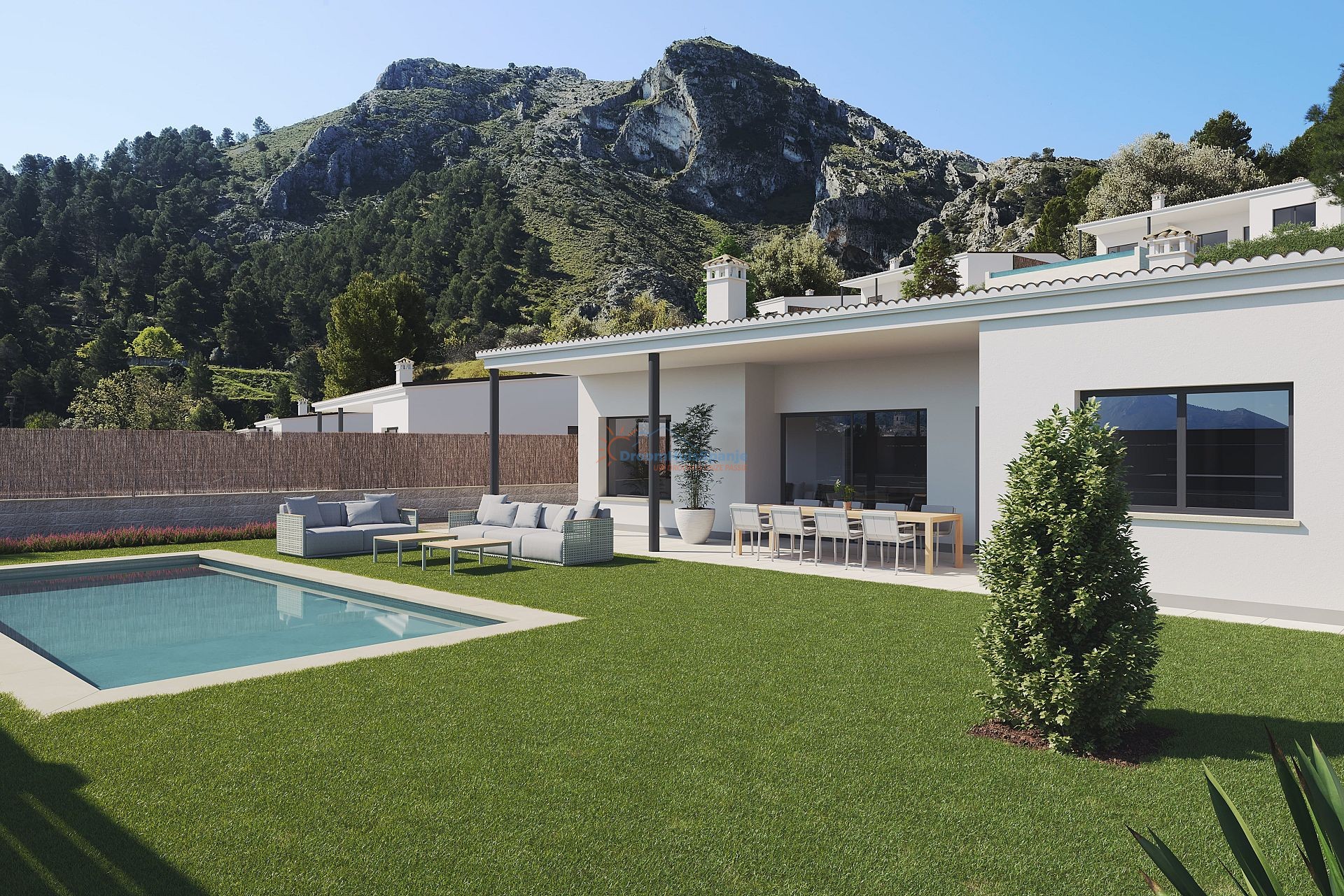 Detached Villa in Penáguila - New build - DroomHuisSpanje