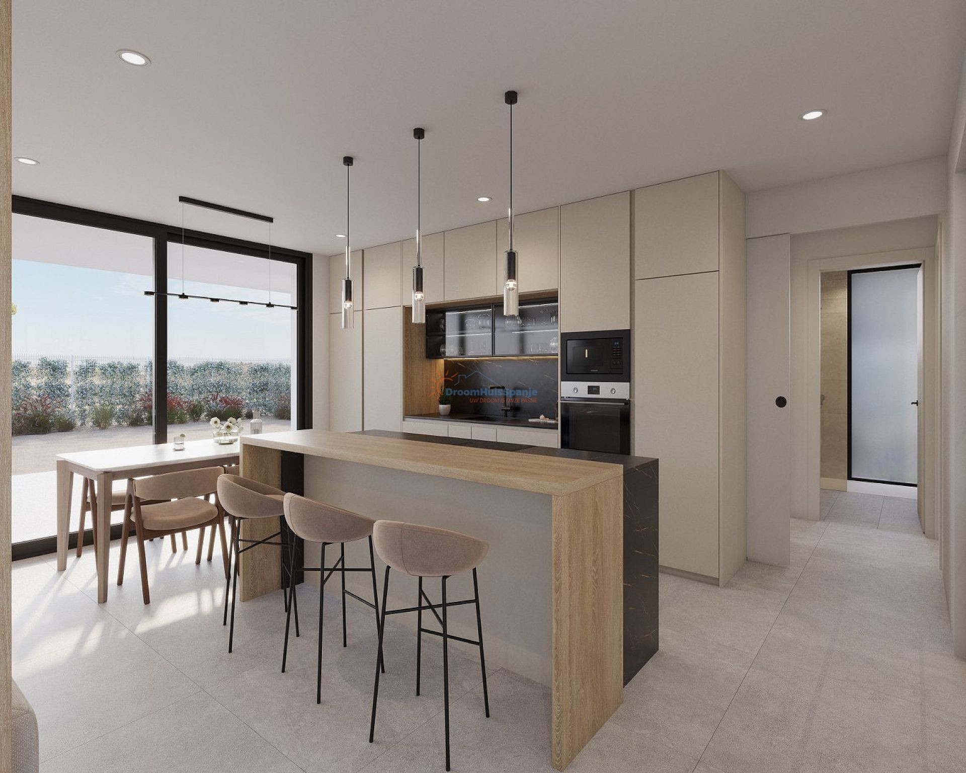 Detached Villa in Hacienda del Álamo - New build - DroomHuisSpanje