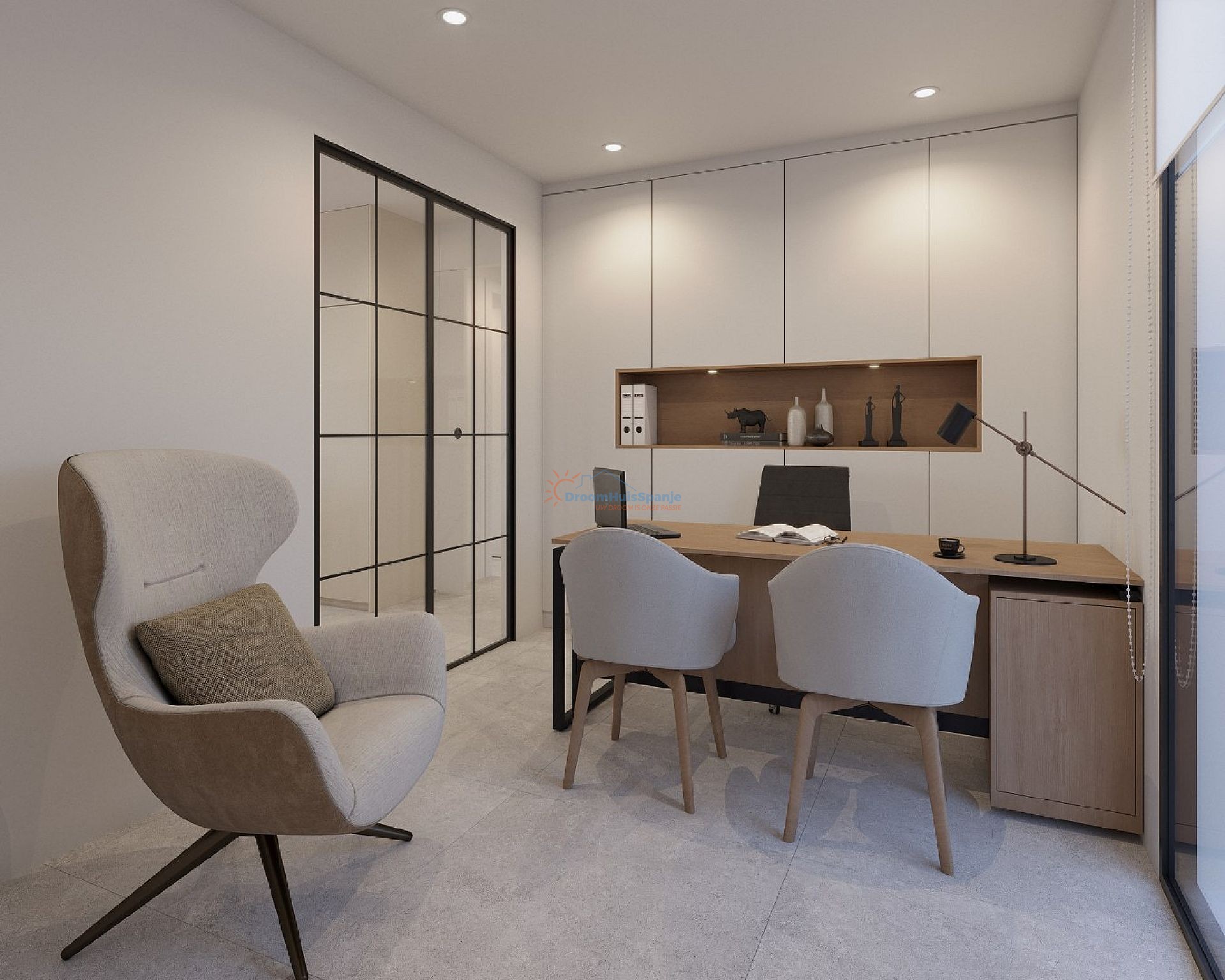 Detached Villa in Hacienda del Álamo - New build - DroomHuisSpanje