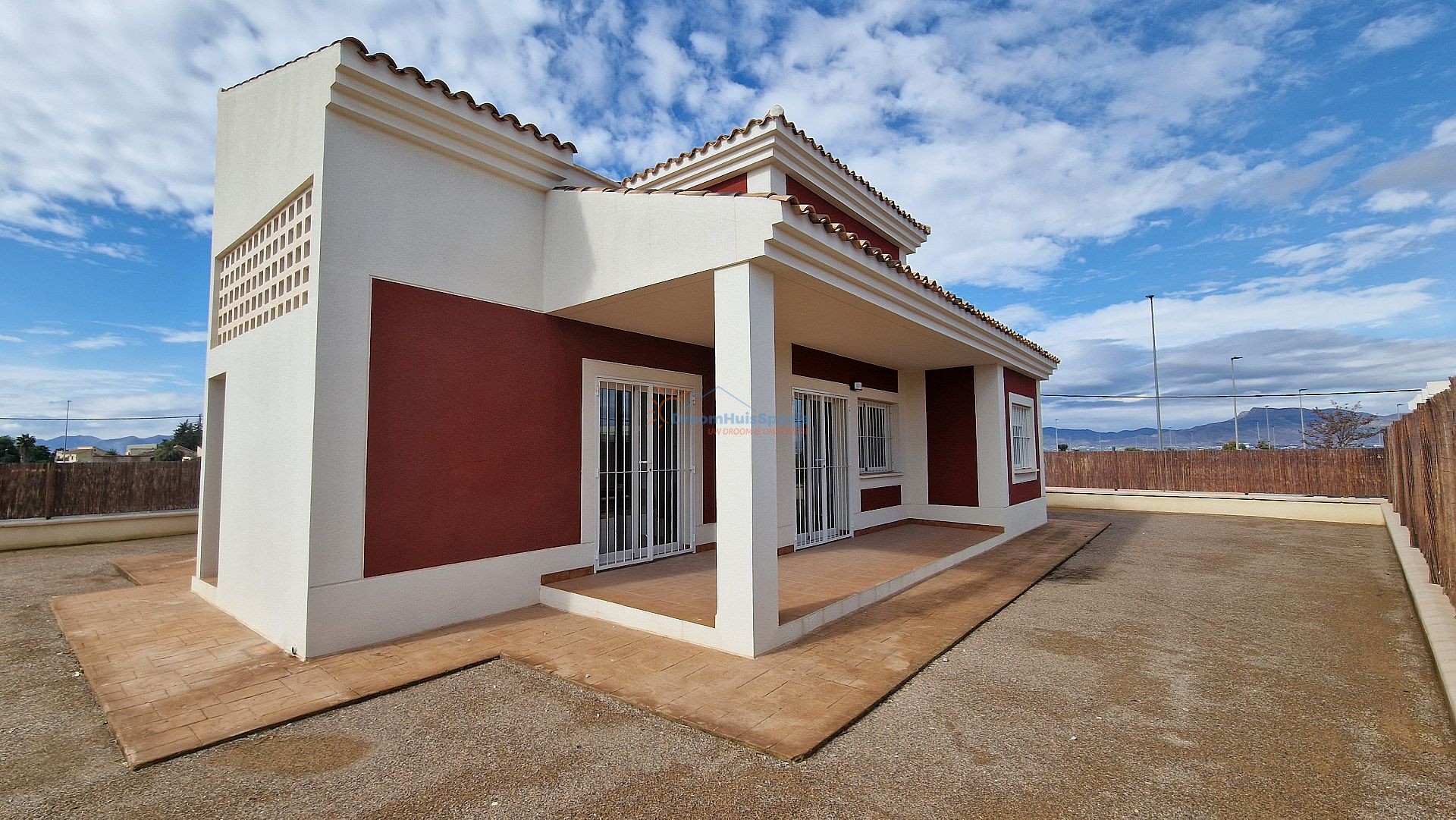 Chalet independiente en Lorca - Obra nueva - DroomHuisSpanje