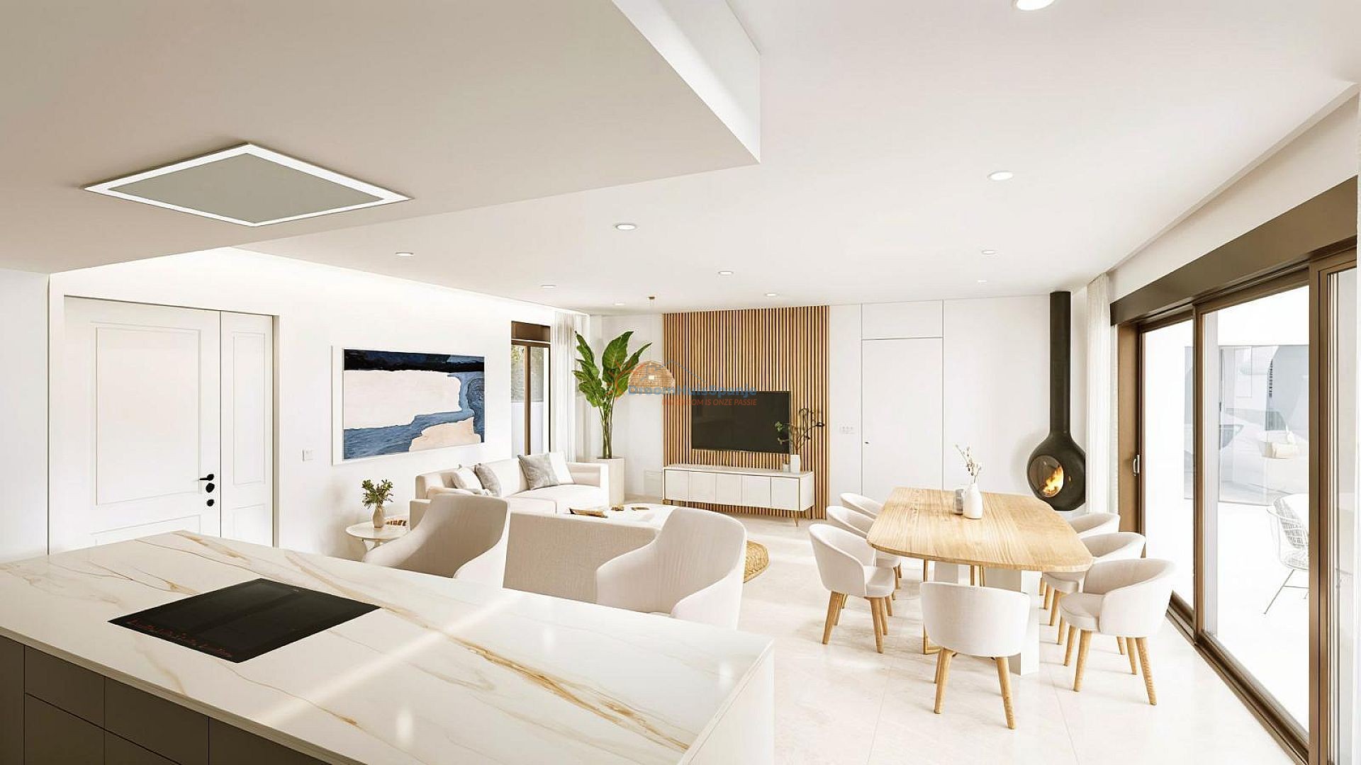 Chalet independiente en San Pedro del Pinatar - Lo Pagan - Obra nueva - DroomHuisSpanje