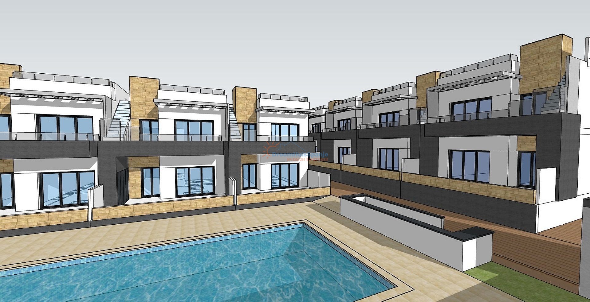 Begane grond appartement met 3 slaapkamers in Bigastro - DroomHuisSpanje