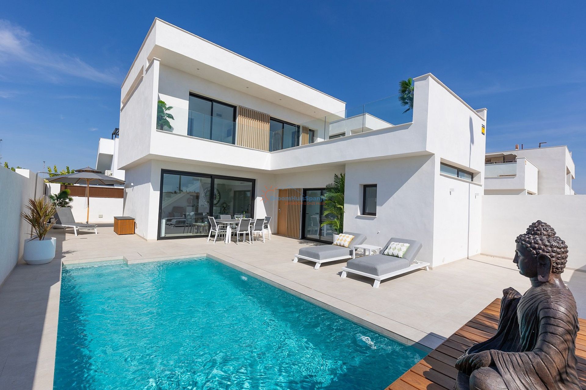 Chalet independiente en San Javier - Obra nueva - DroomHuisSpanje