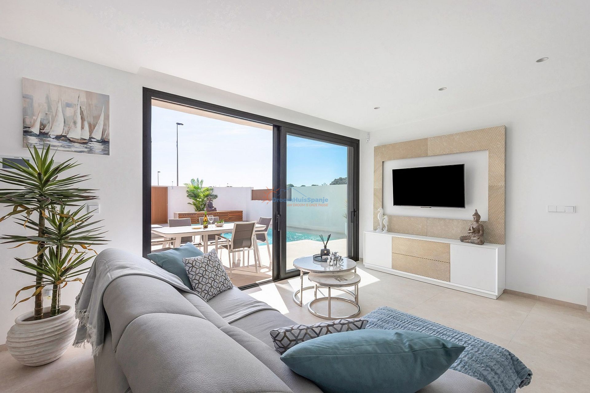 Chalet independiente en San Javier - Obra nueva - DroomHuisSpanje