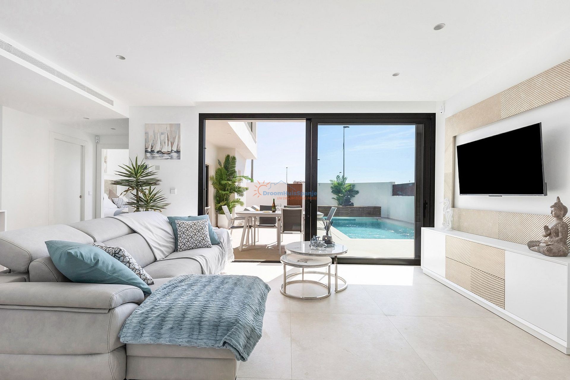 Chalet independiente en San Javier - Obra nueva - DroomHuisSpanje