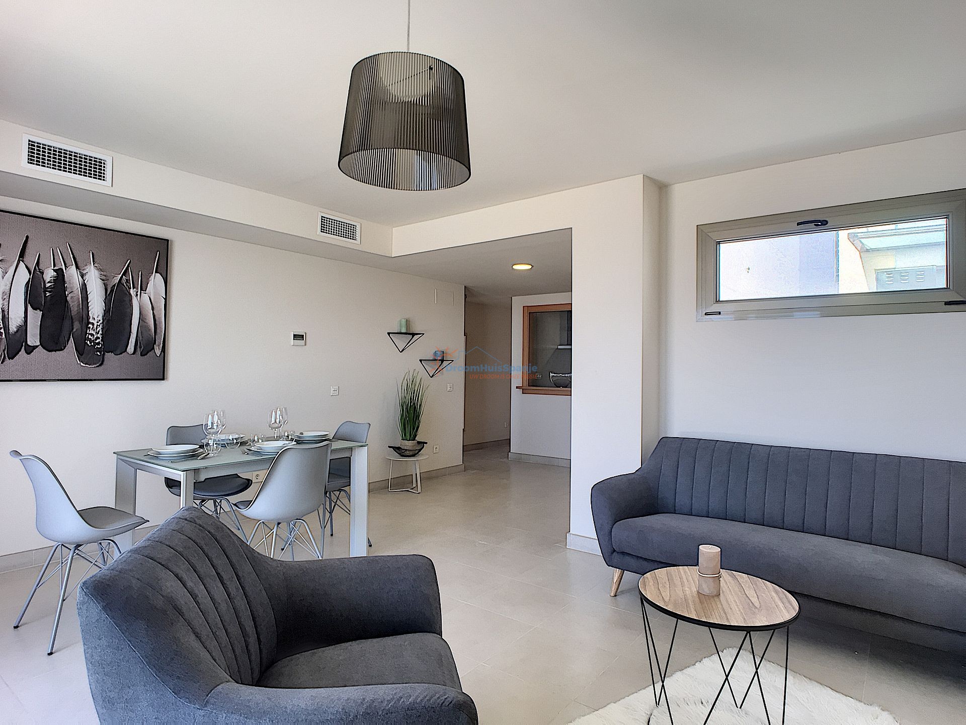 Apartment with panoramic view over the golf and the Mediterranean sea - DroomHuisSpanje