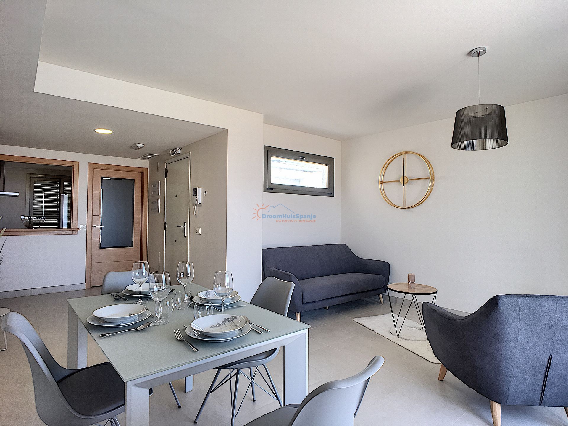 Apartment with panoramic view over the golf and the Mediterranean sea - DroomHuisSpanje