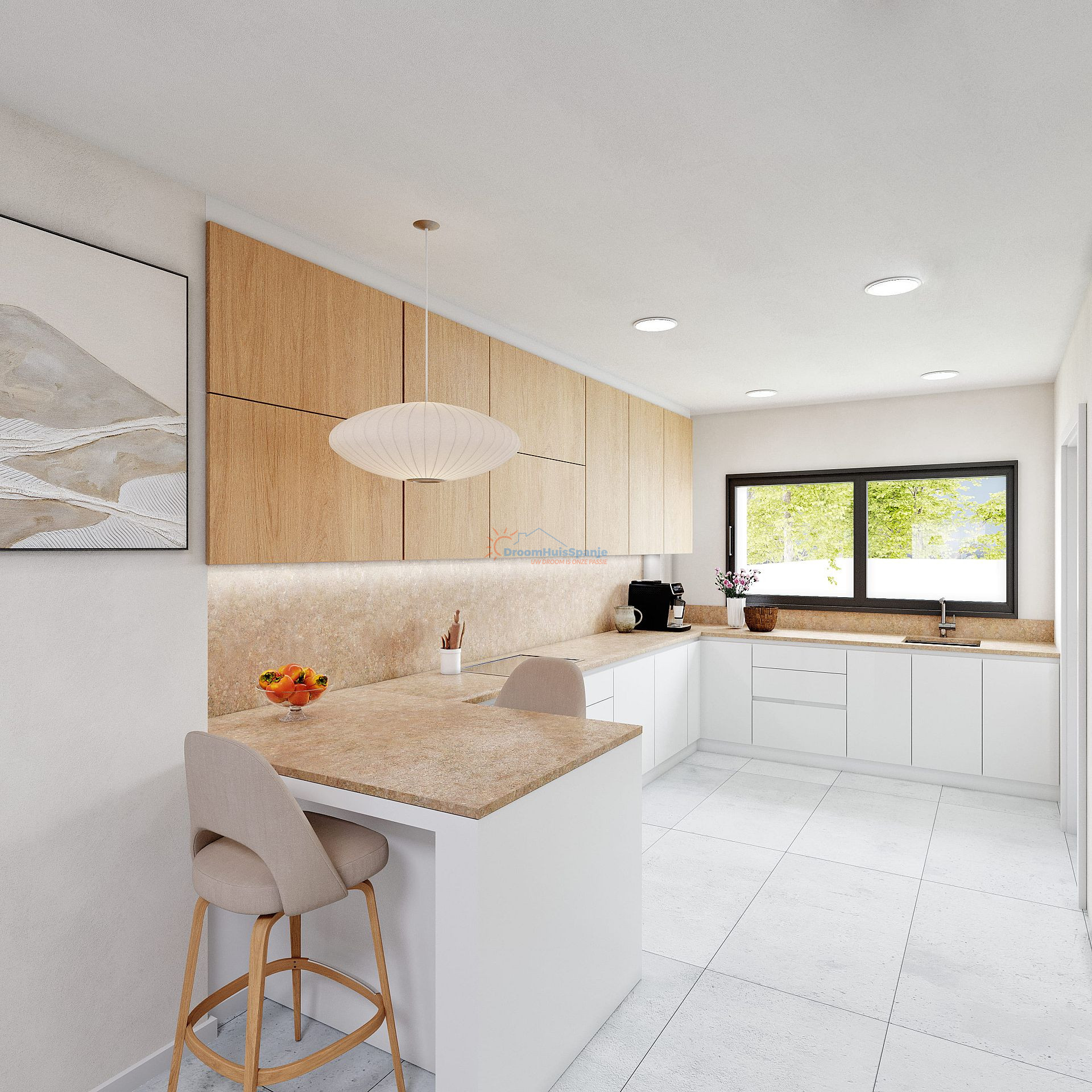 Geschakelde woning met tuin en privé zwembad  - DroomHuisSpanje