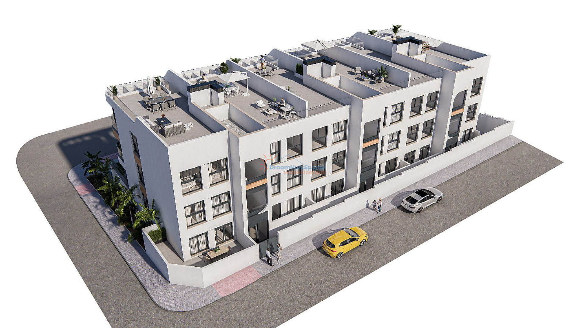 Penthouse met privé dakterras op toplocatie in Benijófar te koop - DroomHuisSpanje