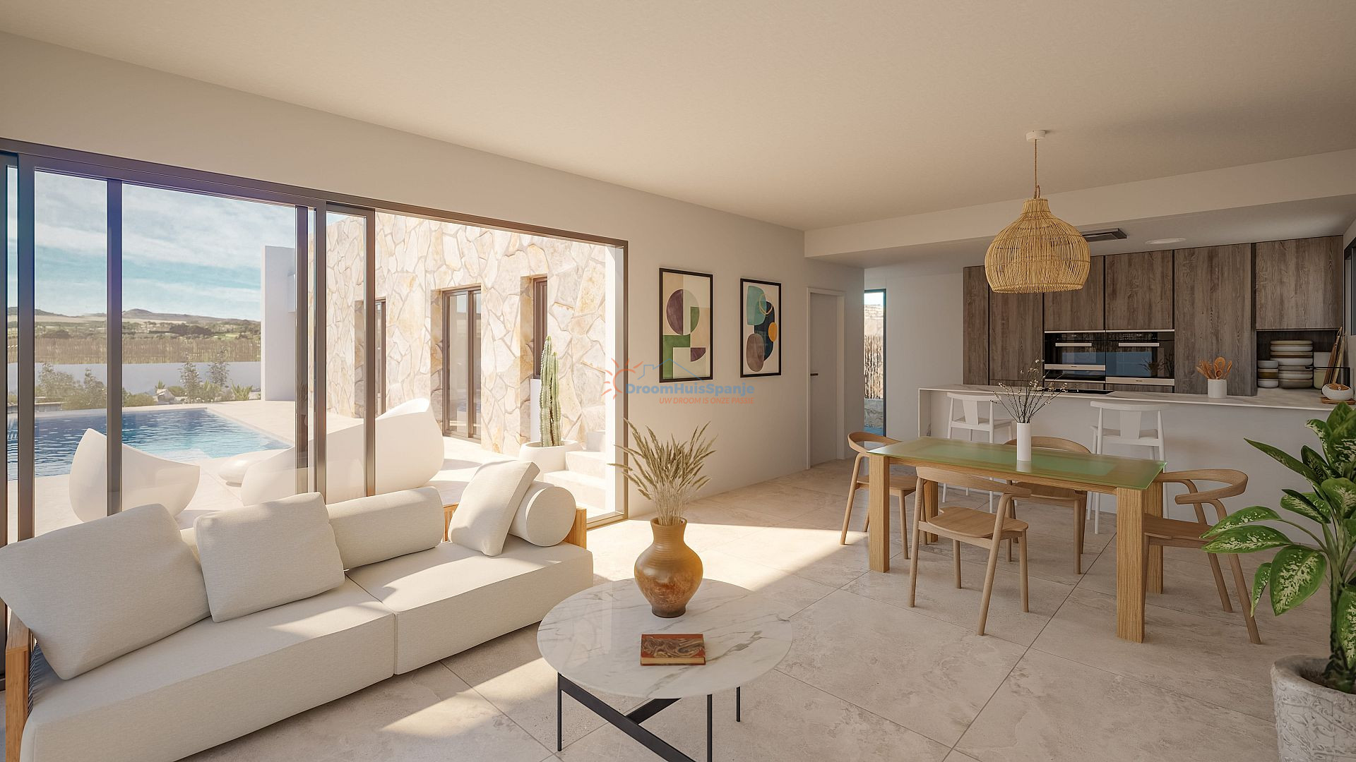 Design villa te koop op het prestigieuze La Finca  - DroomHuisSpanje