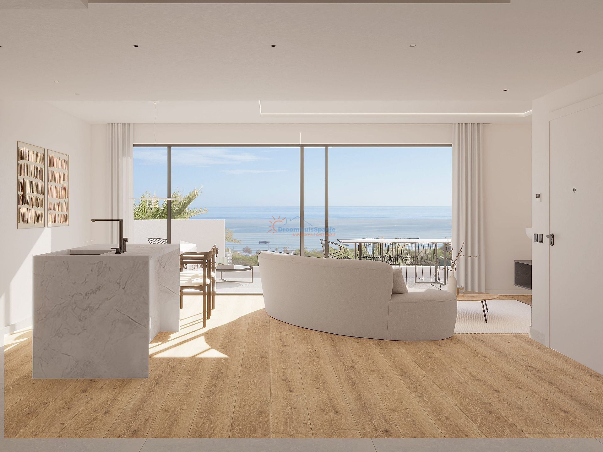 Penthouse met privé dakterras op 250m van de zee in La Mata - DroomHuisSpanje