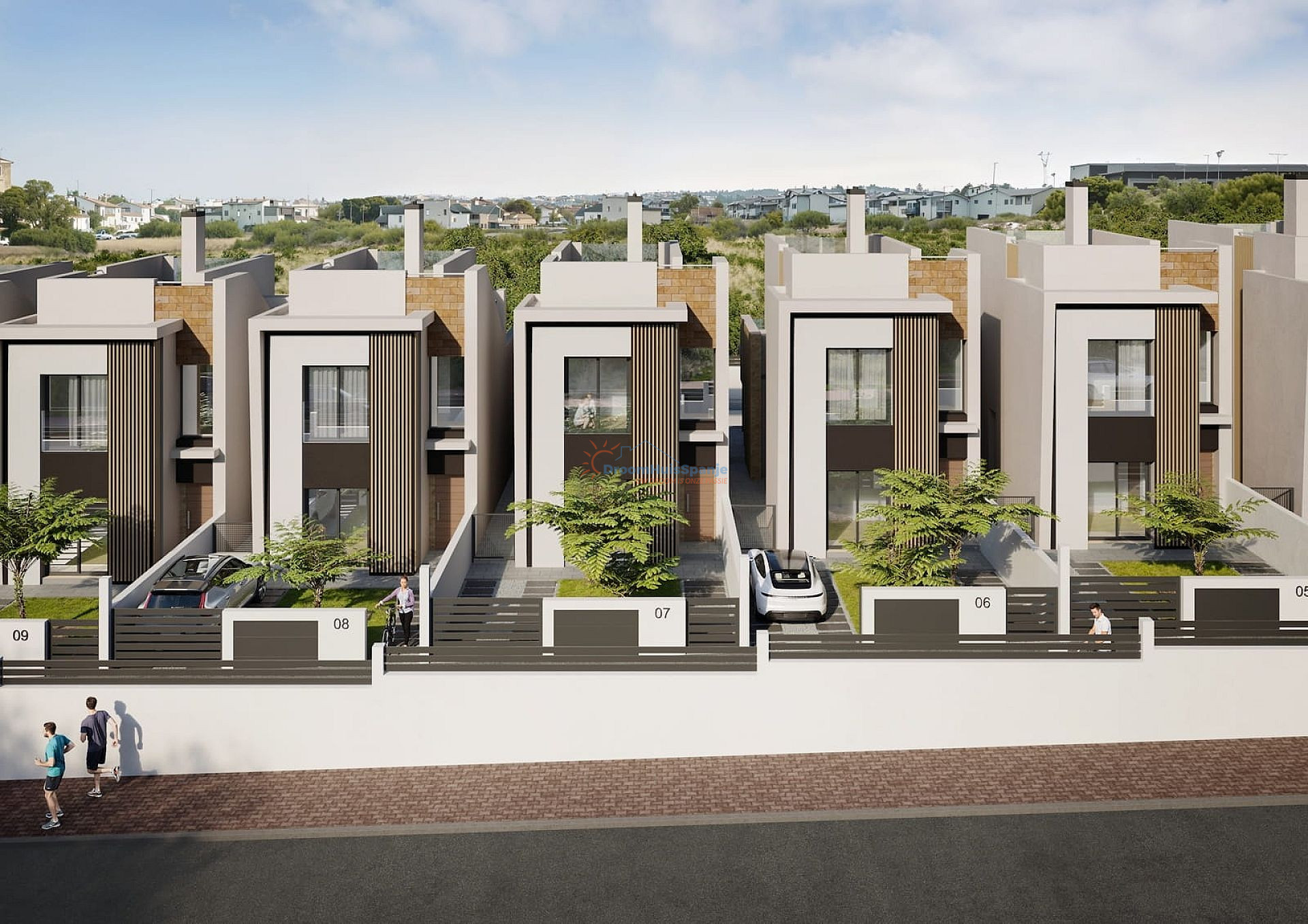 Gloednieuwe duplex villa in Torrevieja te koop - DroomHuisSpanje