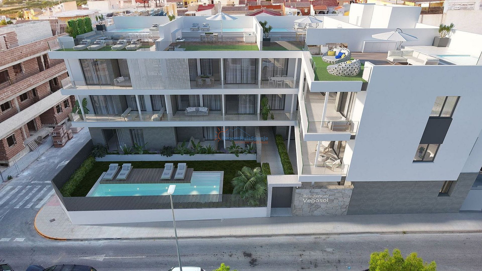 Penthouse met 3 slaapkamers en dakterras  te koop in Benijofar, Alicante - DroomHuisSpanje