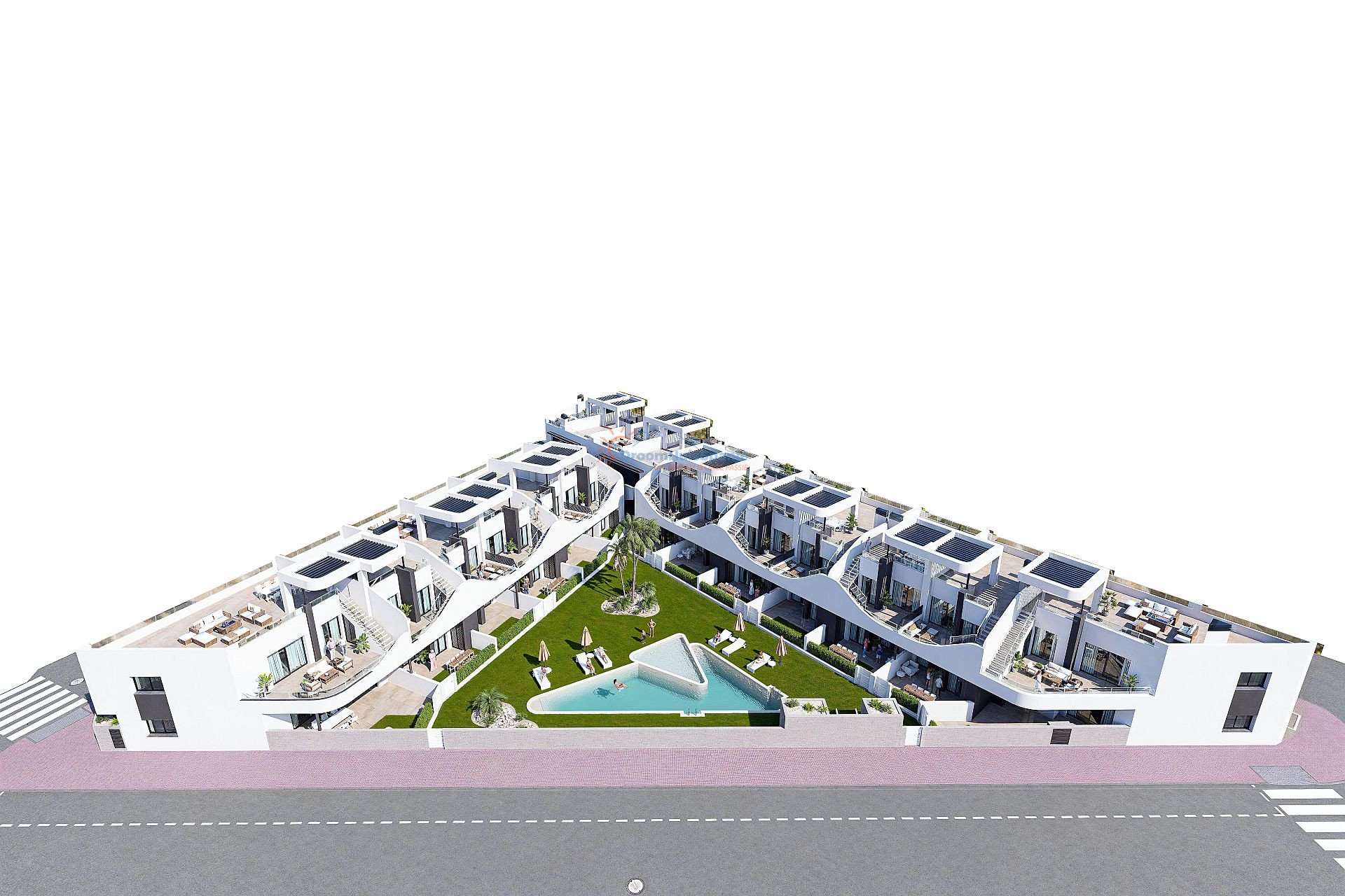 Penthouse met prive solarium in San Fulgencio - DroomHuisSpanje