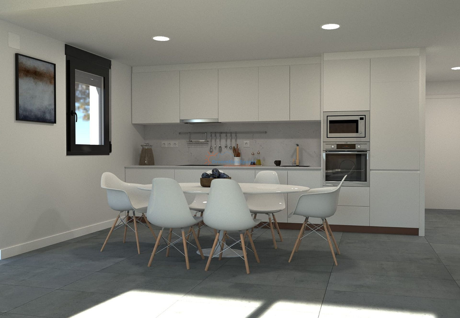 Gelijkvloerse villa met zwembad en dakterras in Balsicas, Murcia - DroomHuisSpanje