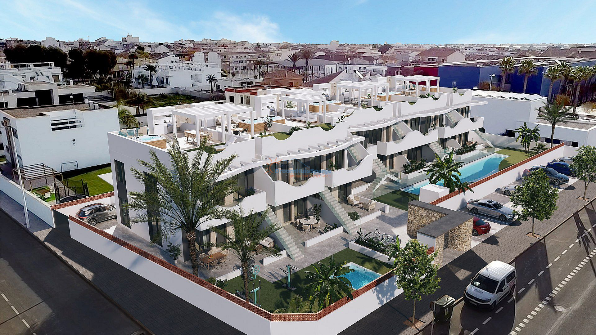 Penthouse met 3 slaapkamers en dakterras te koop in Pilar de la Horadada - DroomHuisSpanje