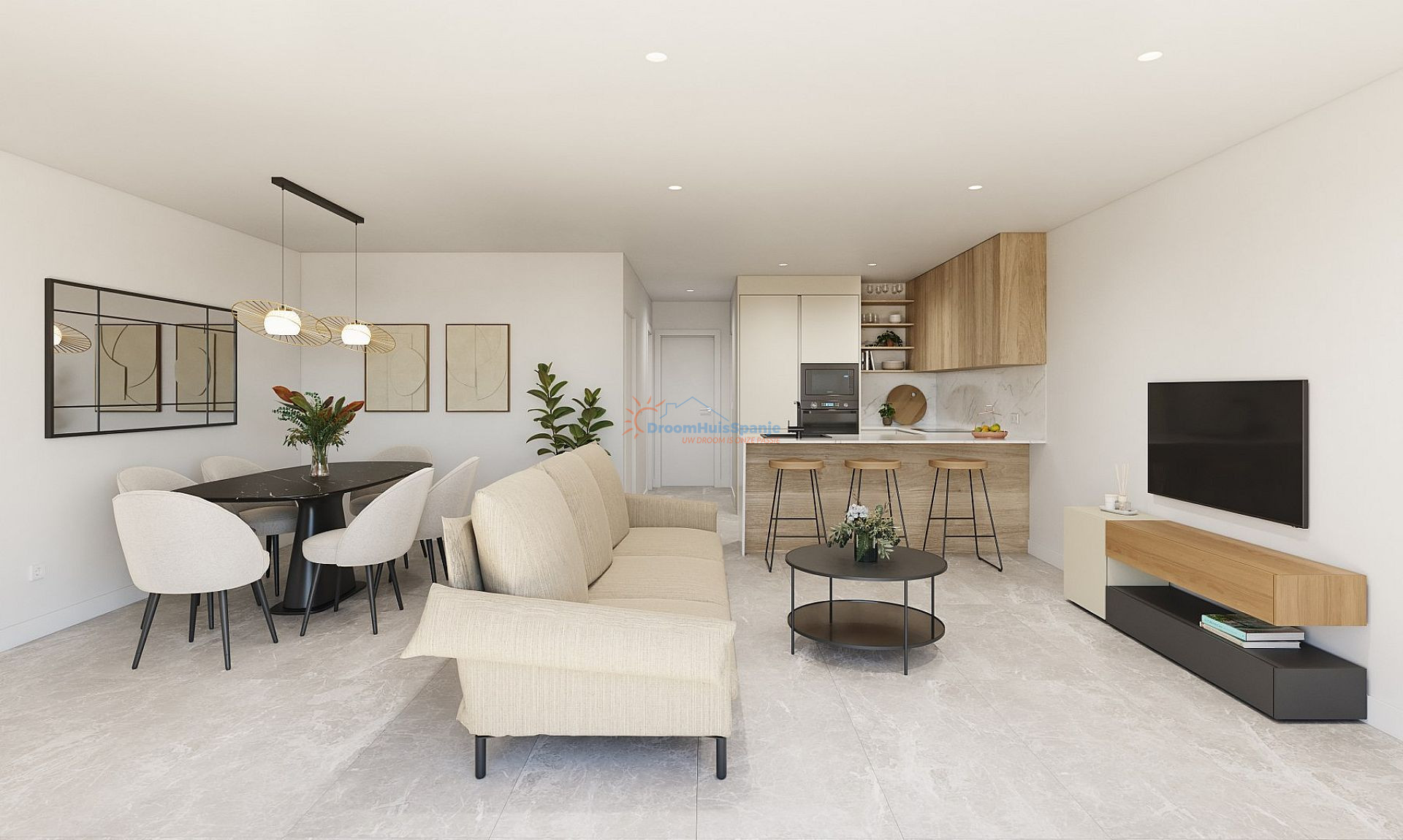 Penthouse met 3 slaapkamers en dakterras te koop in Pilar de la Horadada - DroomHuisSpanje