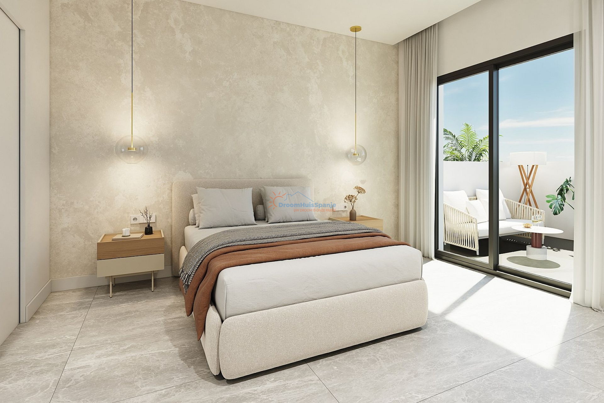 Penthouse met 2 slaapkamers en dakterras te koop in Pilar de la Horadada - DroomHuisSpanje