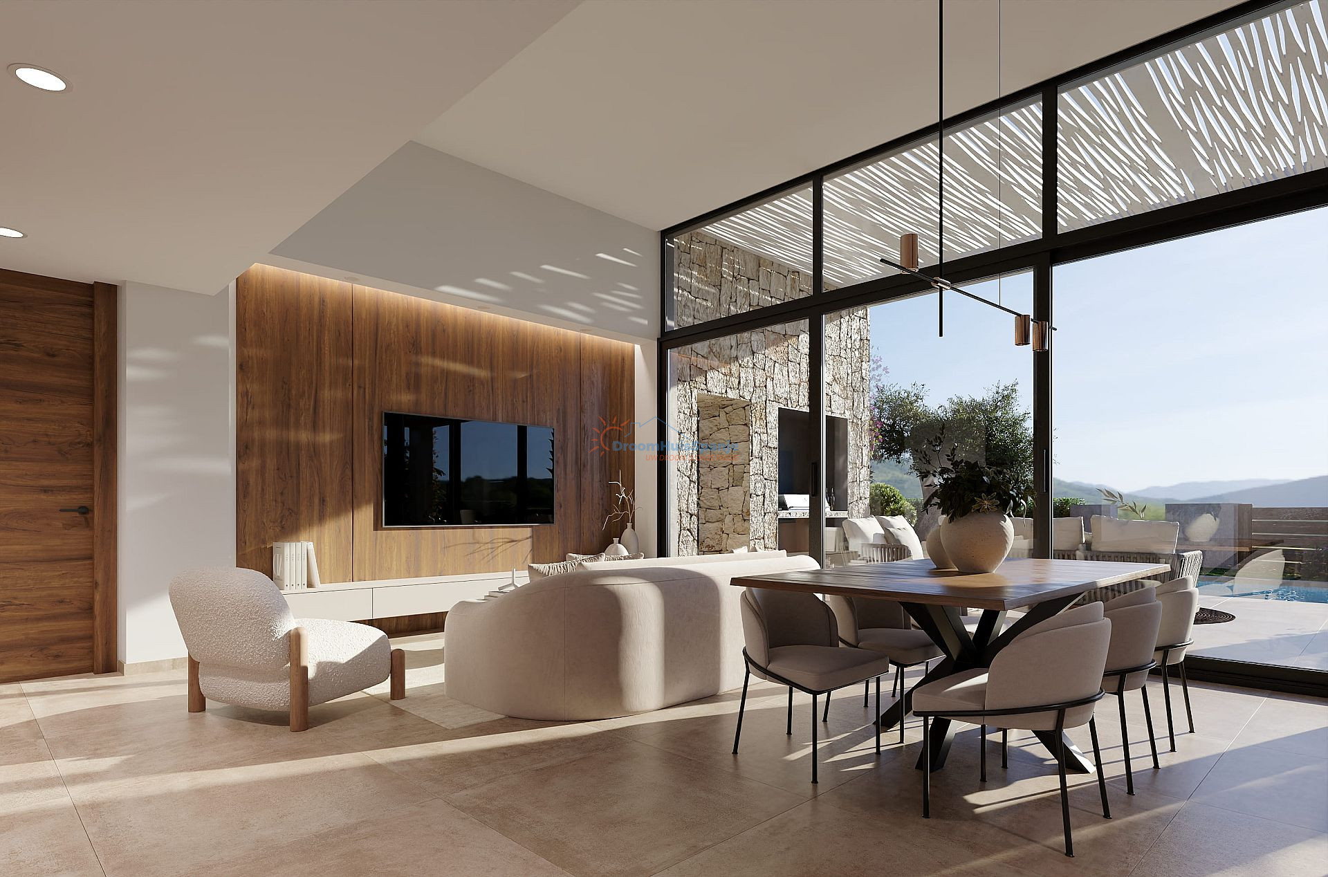 Luxueuze villa in Desert Springs Golf te koop - DroomHuisSpanje