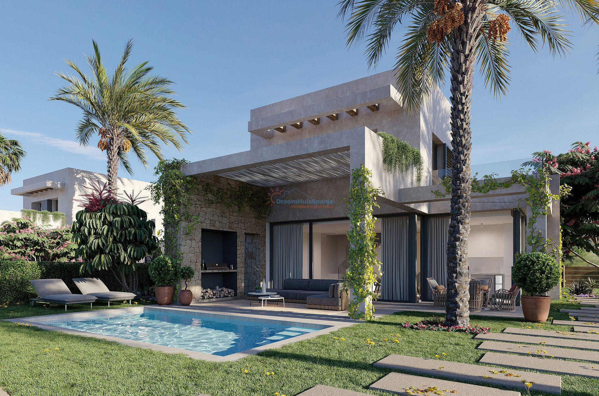 Luxueuze villa in Desert Springs Golf te koop - DroomHuisSpanje