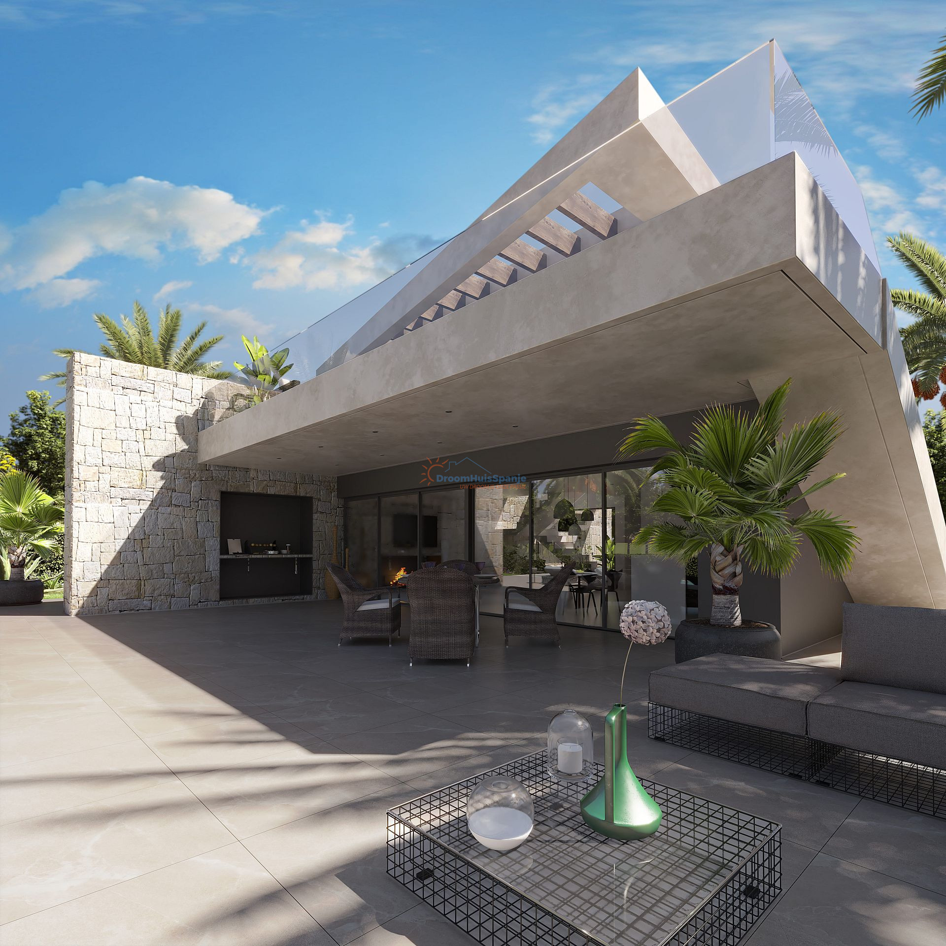Luxueuze 3 slaapkamer villa in Desert Springs Golf, Almeria te koop - DroomHuisSpanje
