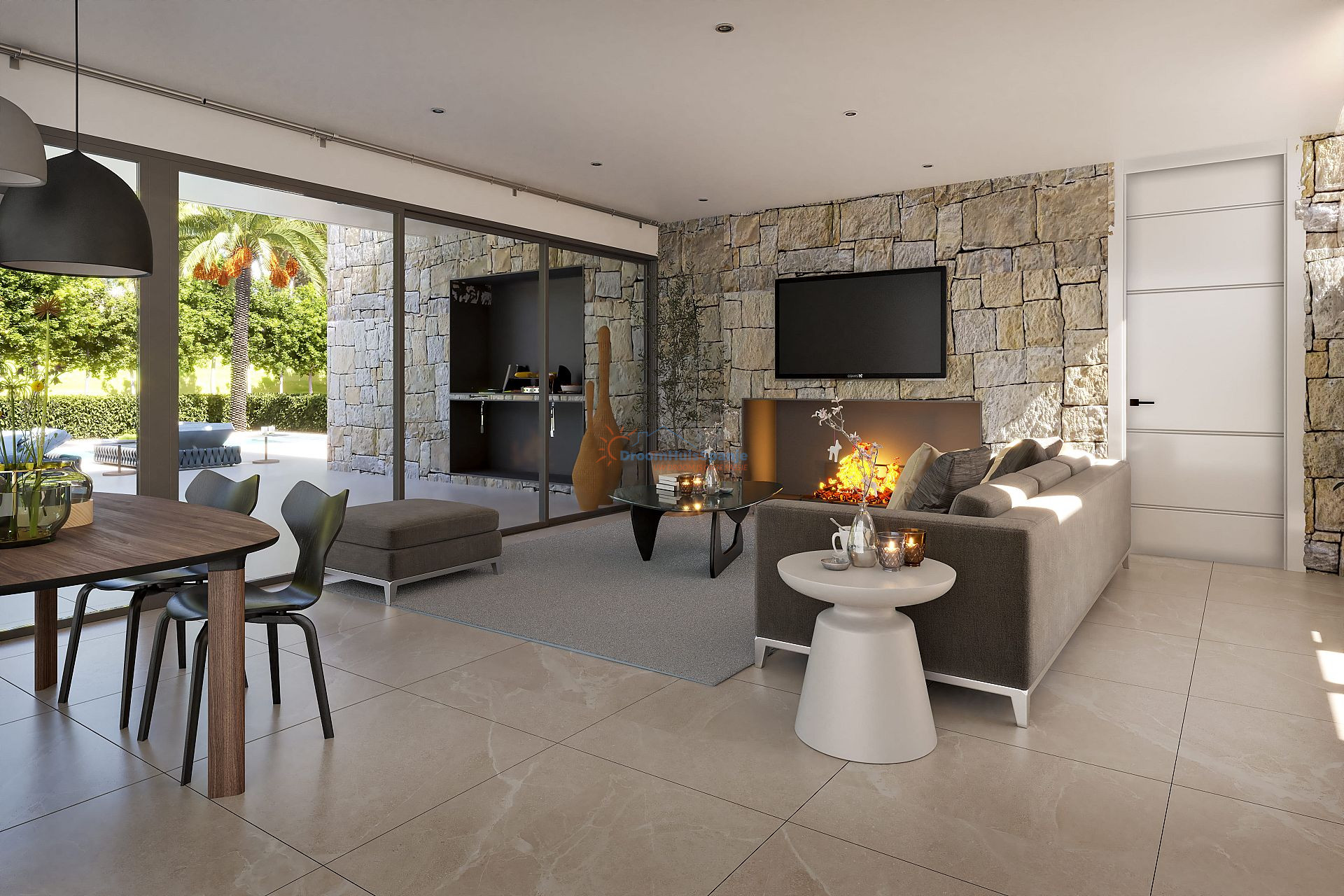 Luxueuze 3 slaapkamer villa in Desert Springs Golf, Almeria te koop - DroomHuisSpanje