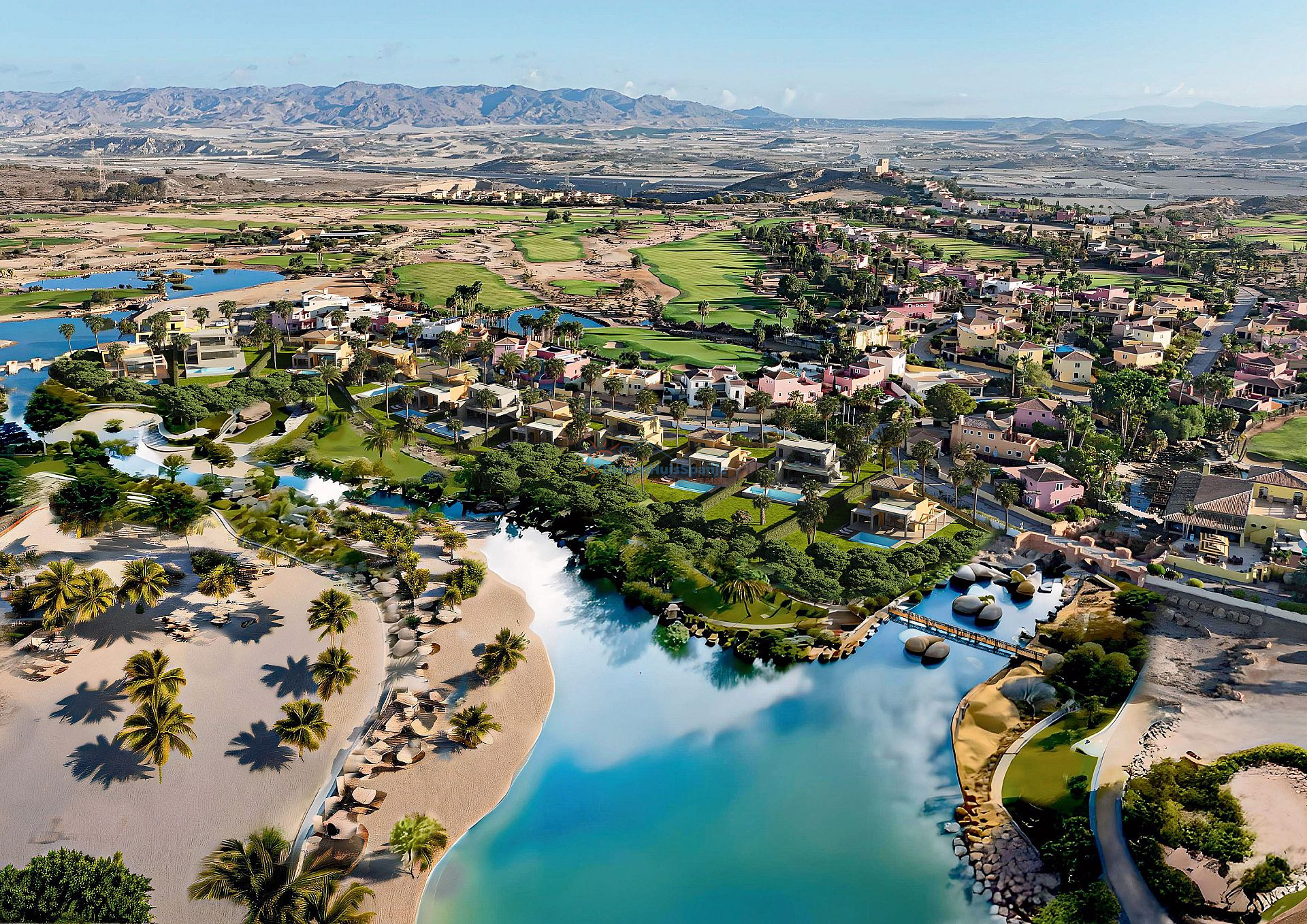 Luxueuze 3 slaapkamer villa in Desert Springs Golf, Almeria te koop - DroomHuisSpanje