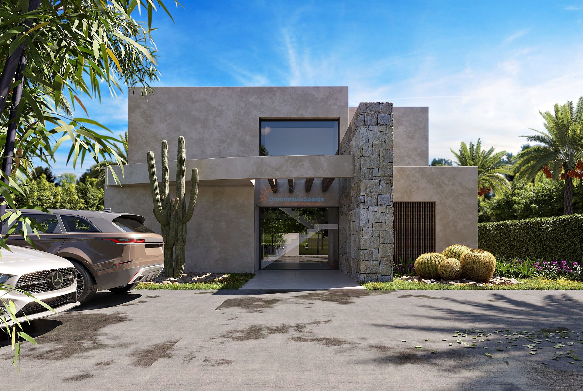 Luxueuze 3 slaapkamer villa in Desert Springs Golf, Almeria te koop - DroomHuisSpanje