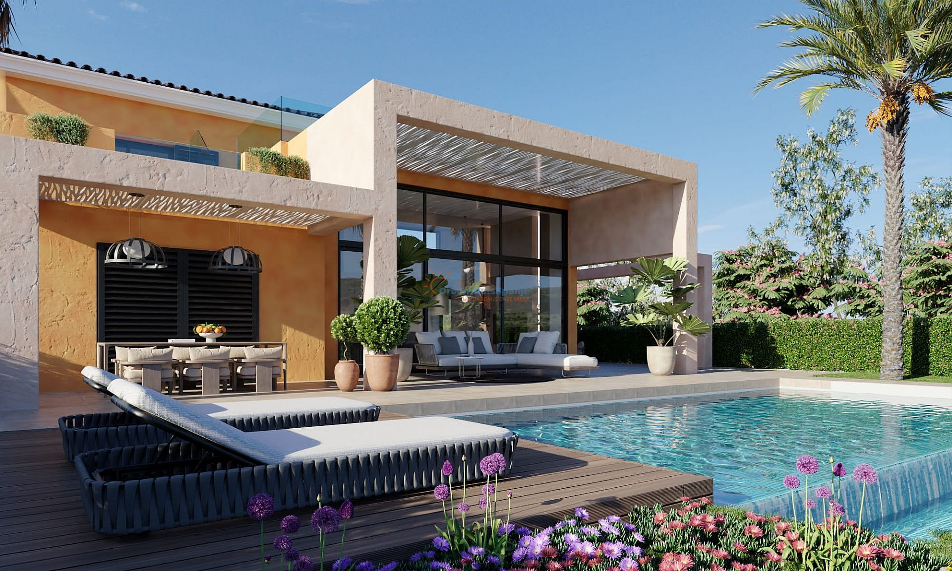 4 slaapkamer design villa in Desert Springs Golf, Almeria te koop - DroomHuisSpanje