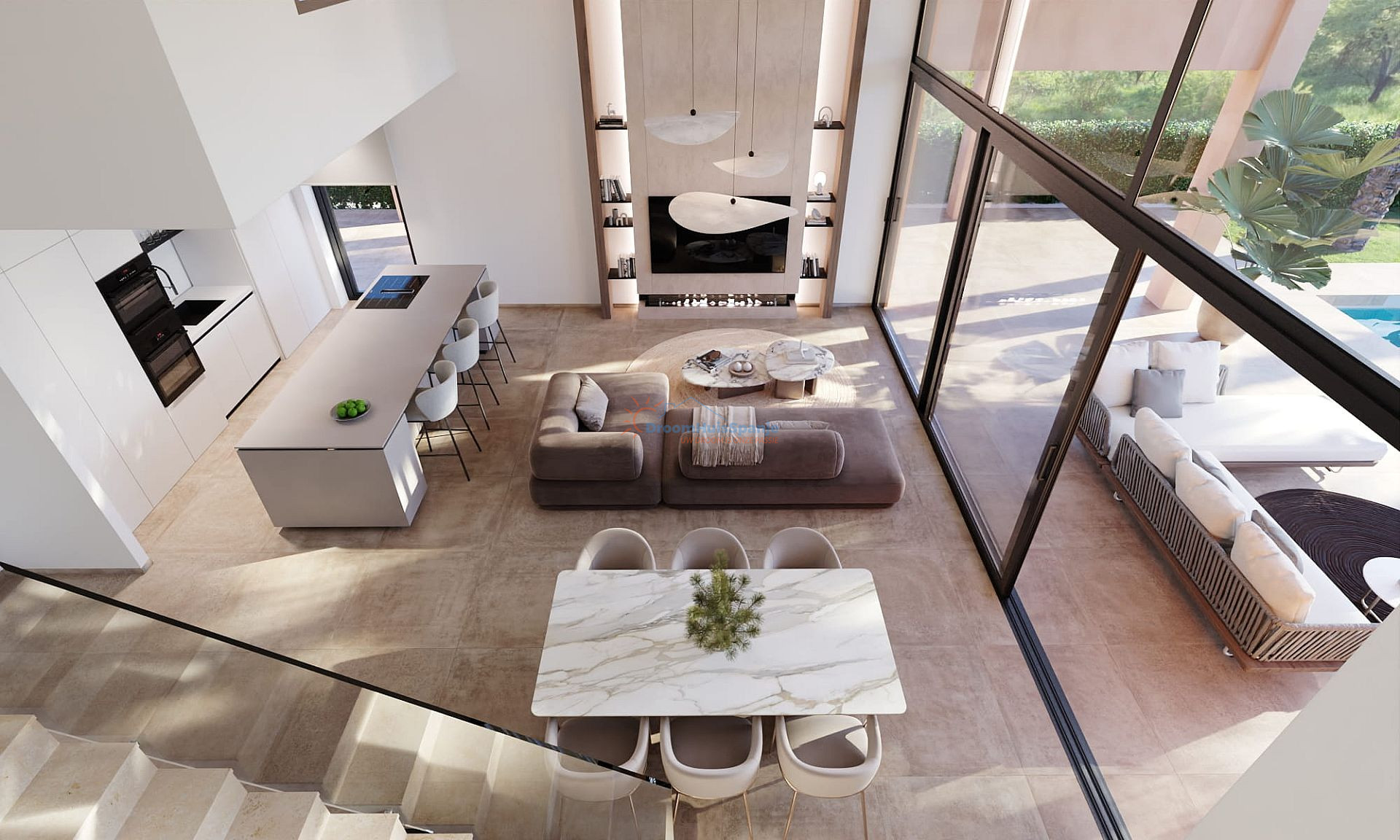 4 slaapkamer design villa in Desert Springs Golf, Almeria te koop - DroomHuisSpanje