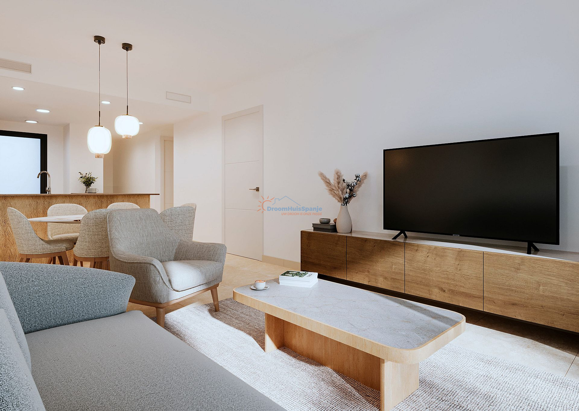 Gelijkvloers 2 slaapkamer appartement met ruime tuin in Torrevieja - DroomHuisSpanje