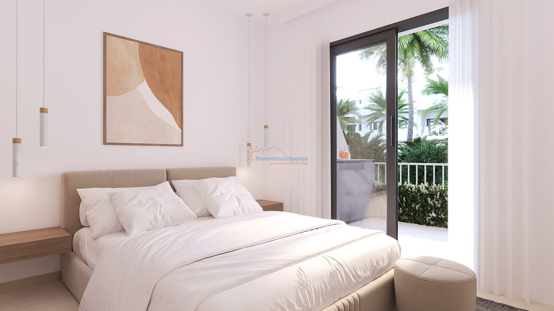 Modern gelijkvloers appartement in San Cayetano - DroomHuisSpanje