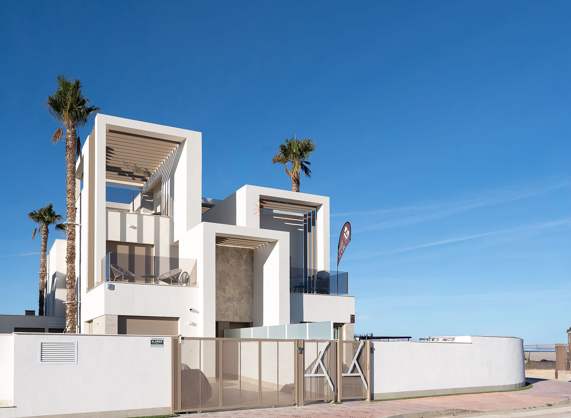 Moderne villa te koop in Los Alcazares, Serena Golf - DroomHuisSpanje