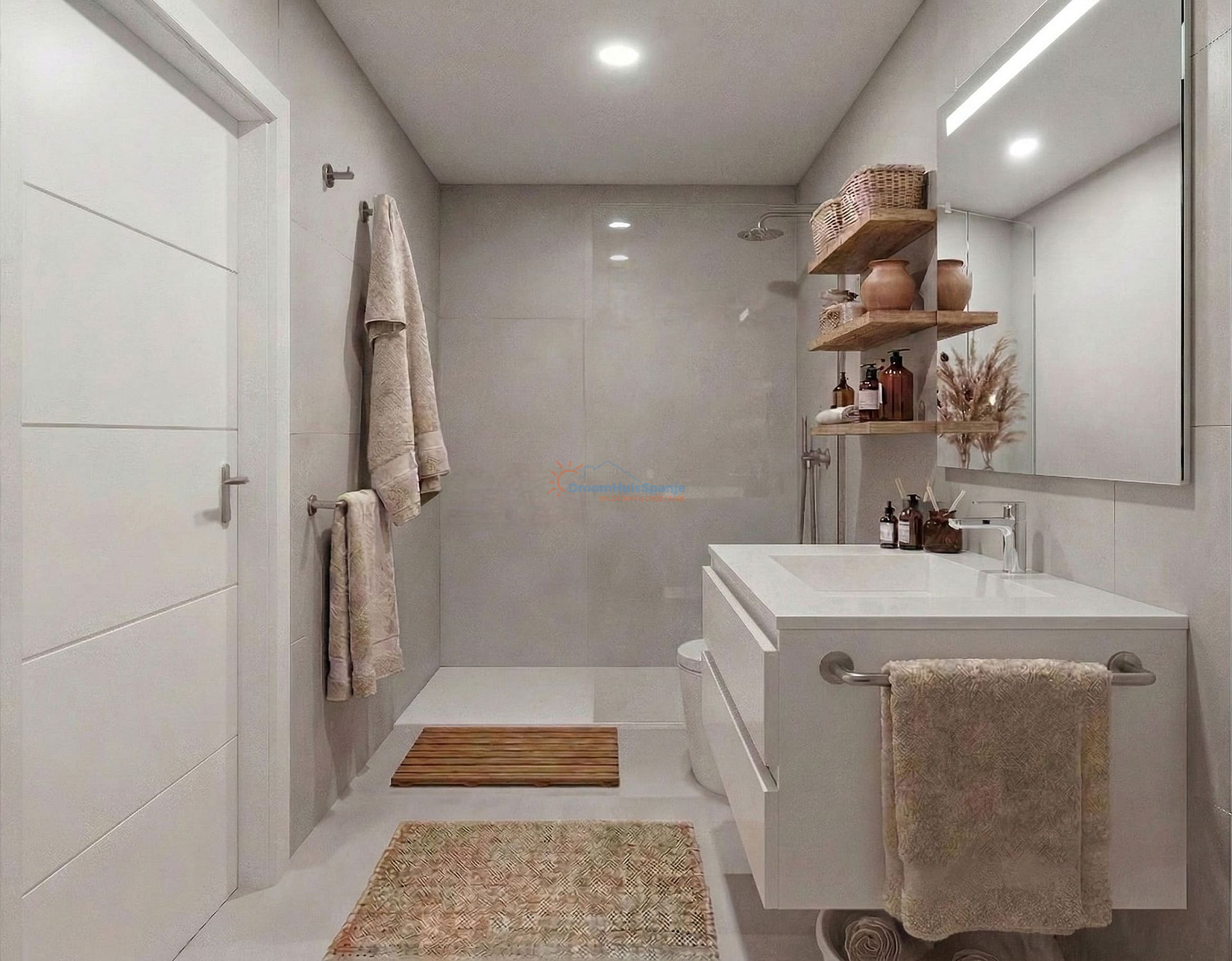 Moderne 3 slaapkamer villa met kelder en zicht op Golfbaan in Camposol - DroomHuisSpanje